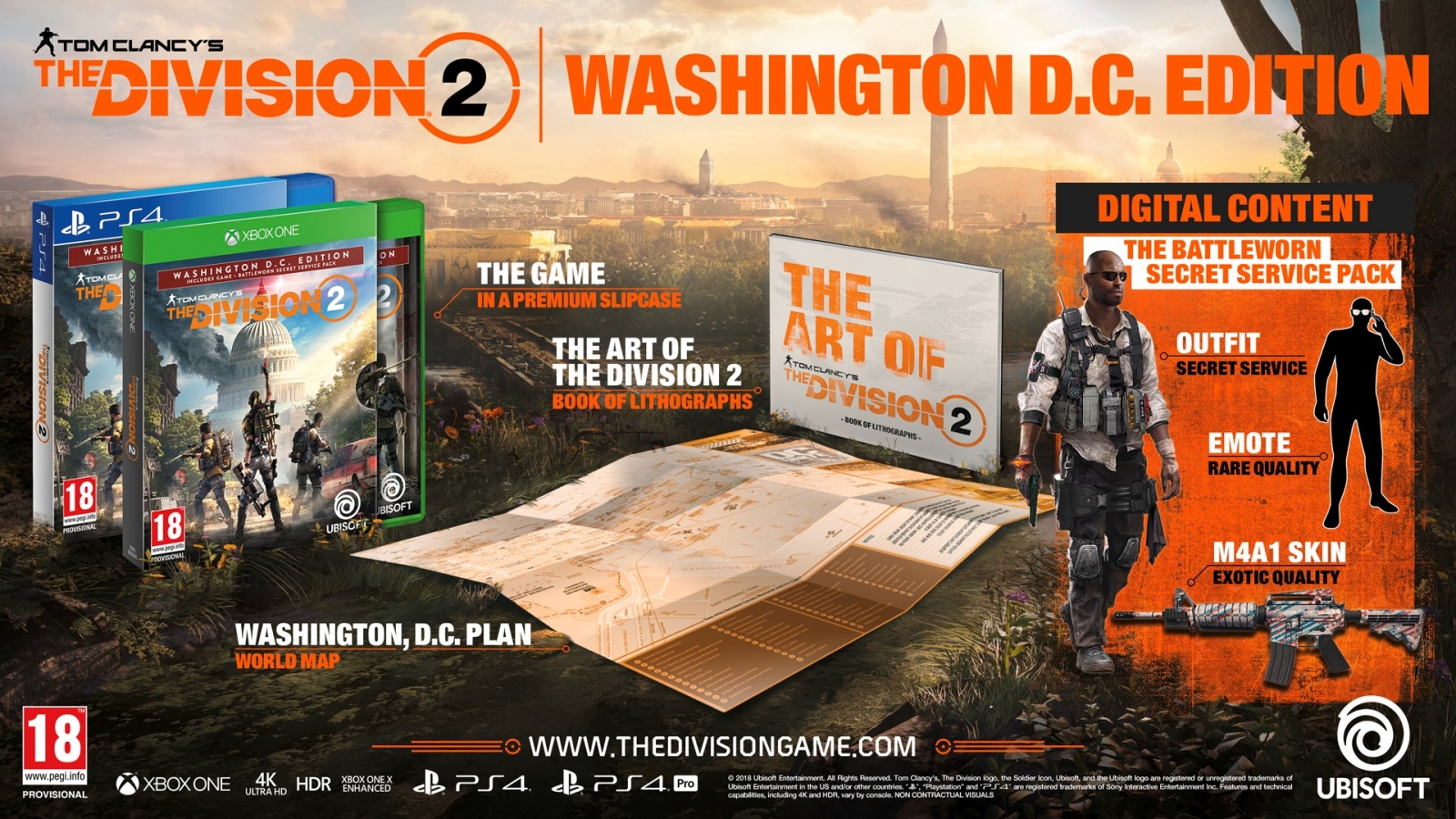 Ps4 Tom Clancy S The Division 2 Washington D C Edition Ubisoft Tooted Gamestar