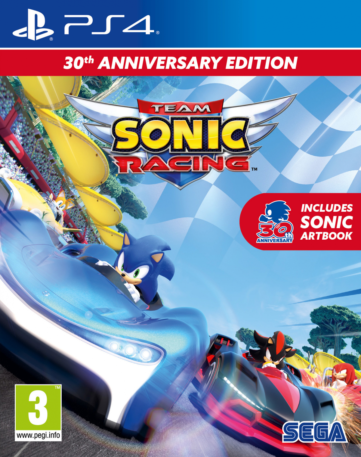 PS4 Team Sonic Racing 30th Anniversary Edition