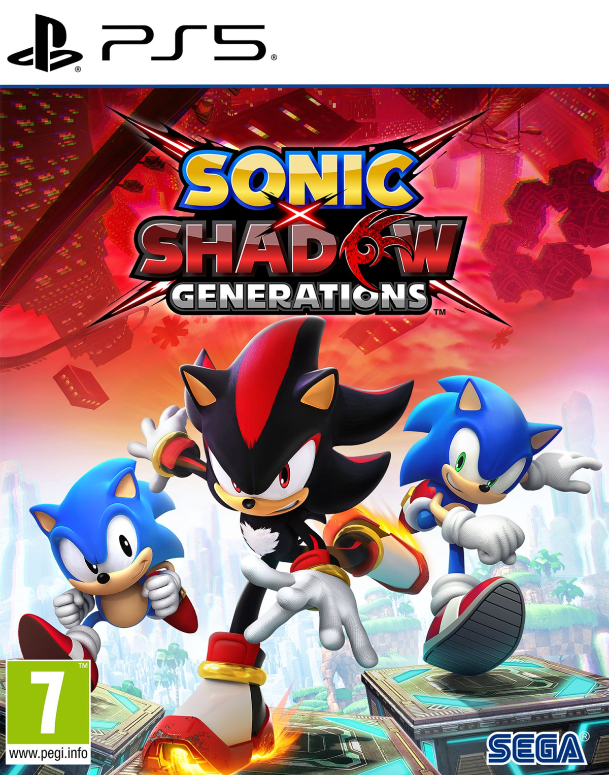 PS5 Sonic X Shadow Generations Day One Edition