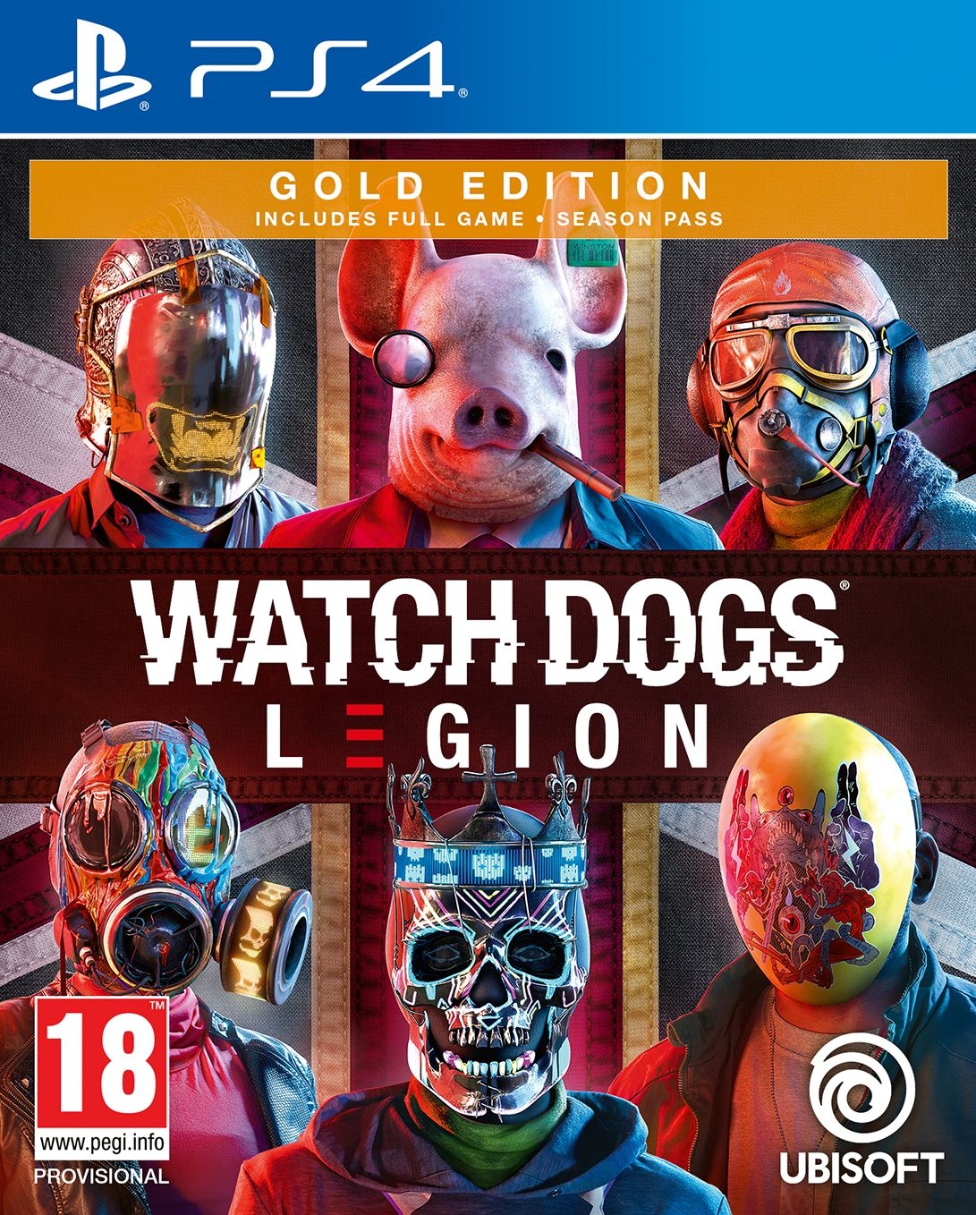 PS4 Watch Dogs Legion Gold Edition