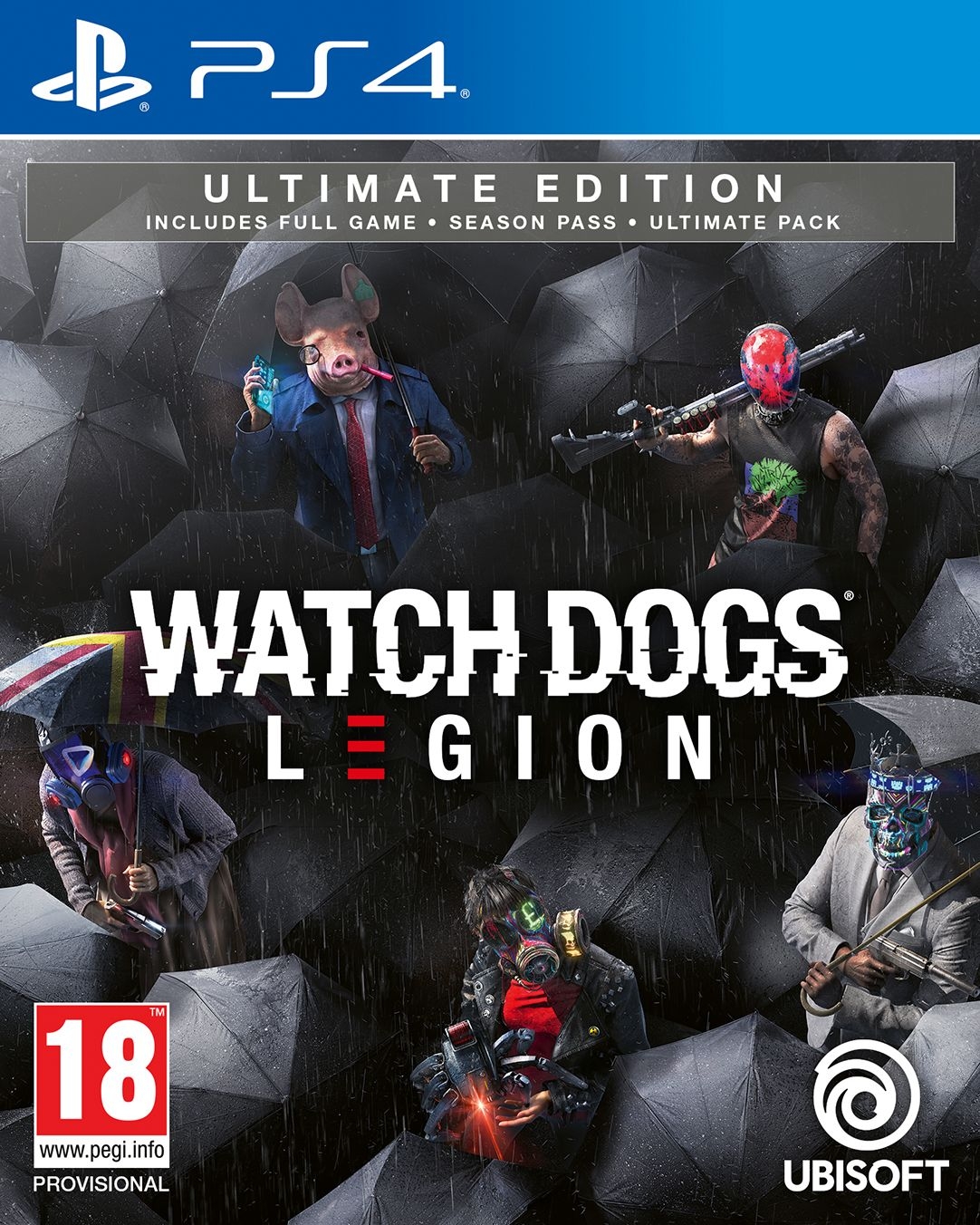 PS4 Watch Dogs Legion Ultimate Edition