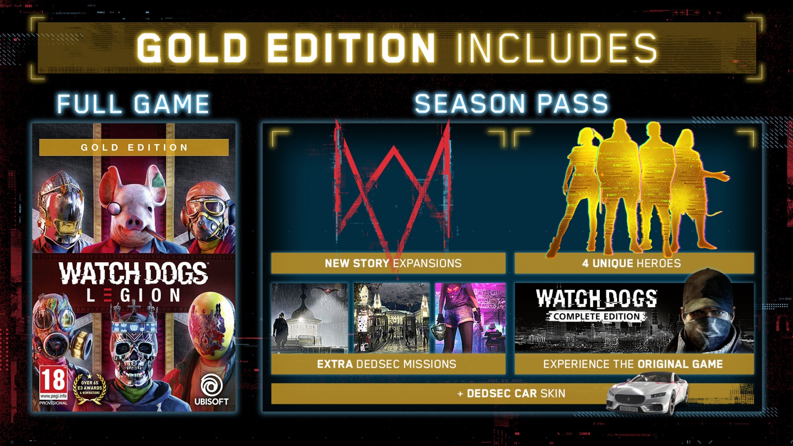 PS5 Watch Dogs Legion Gold Edition