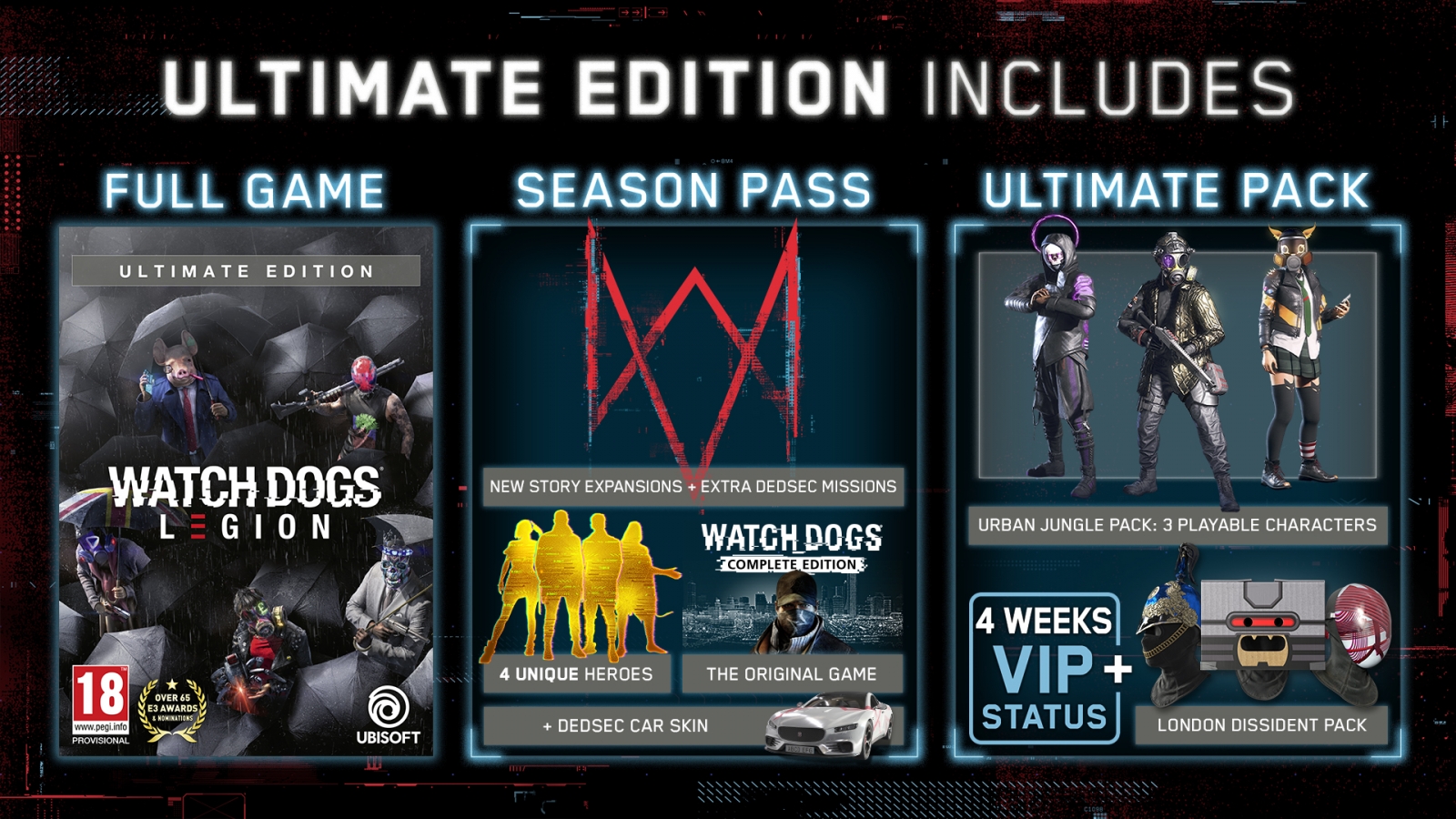 PS5 Watch Dogs Legion Ultimate Edition