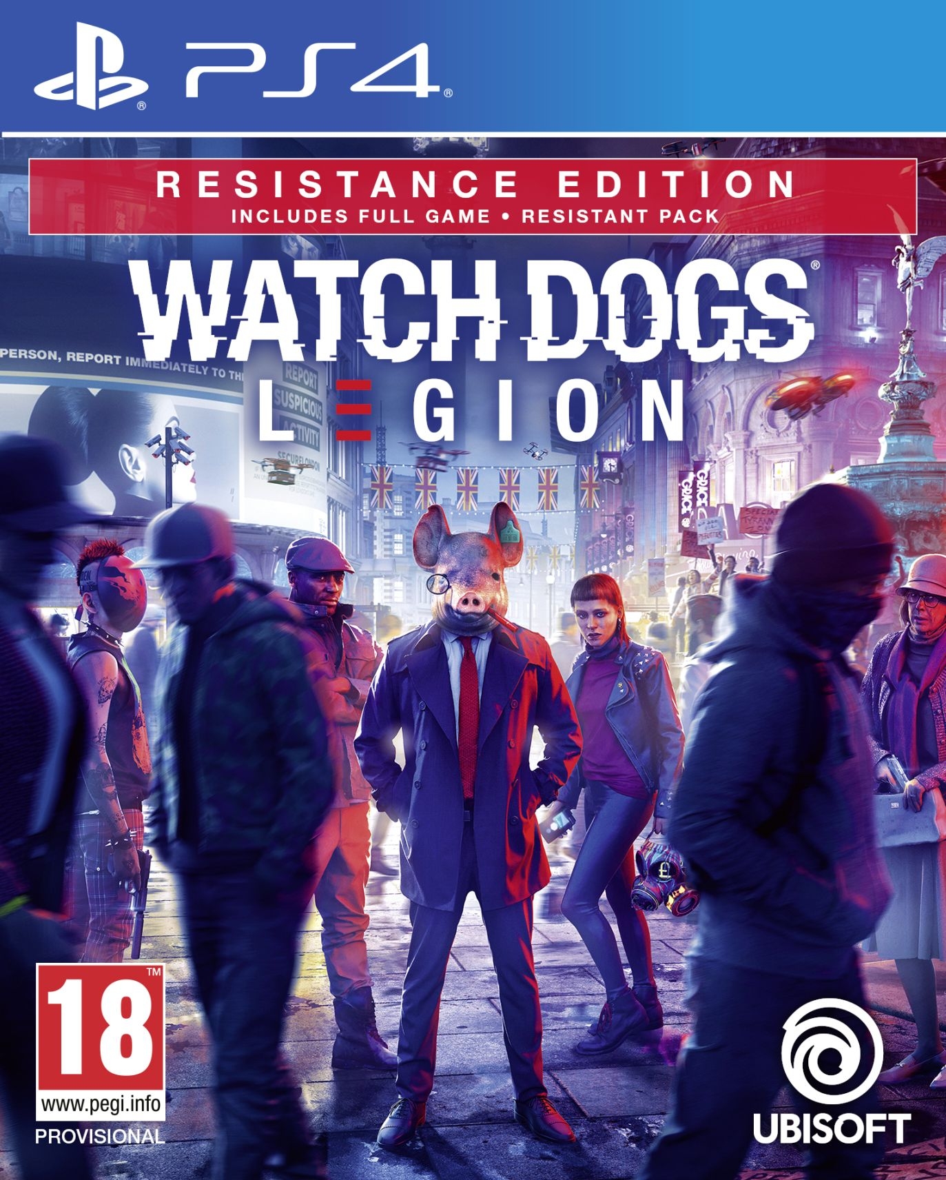 PS4 Watch Dogs Legion Resistance Edition