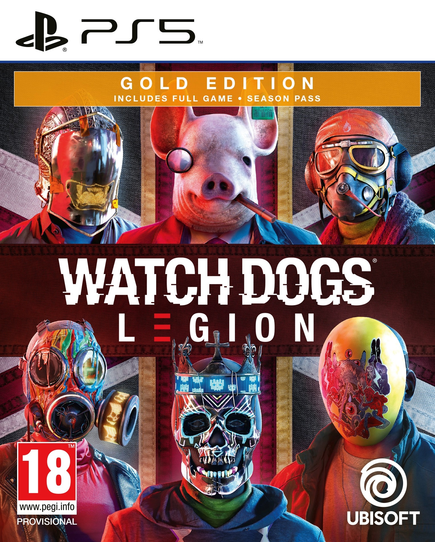PS5 Watch Dogs Legion Gold Edition