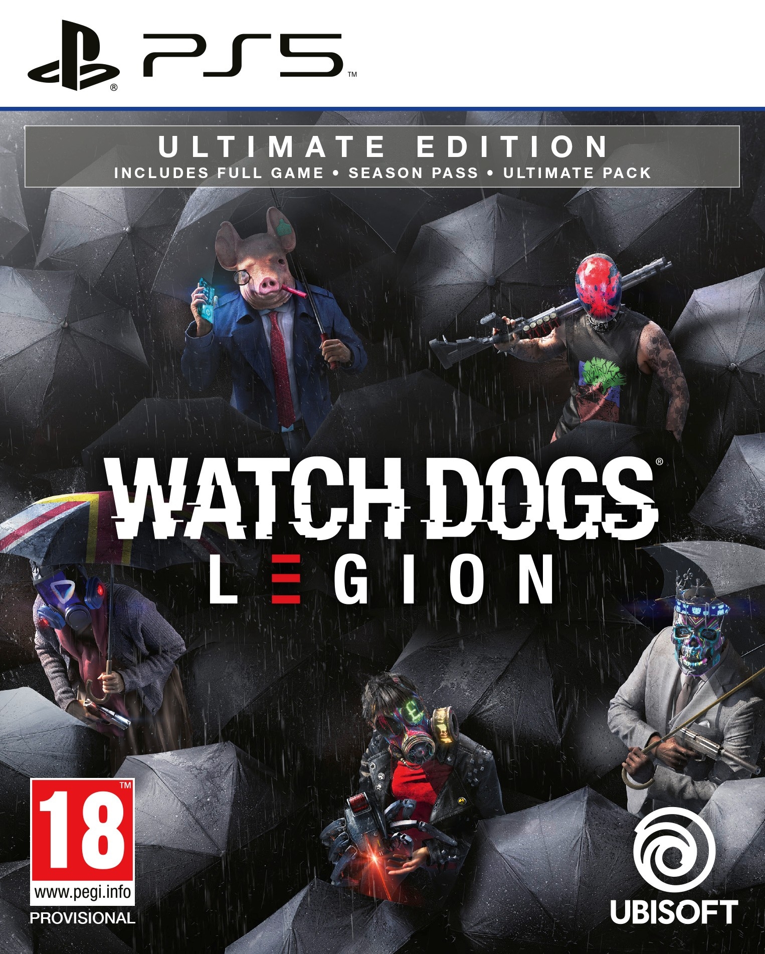 PS5 Watch Dogs Legion Ultimate Edition