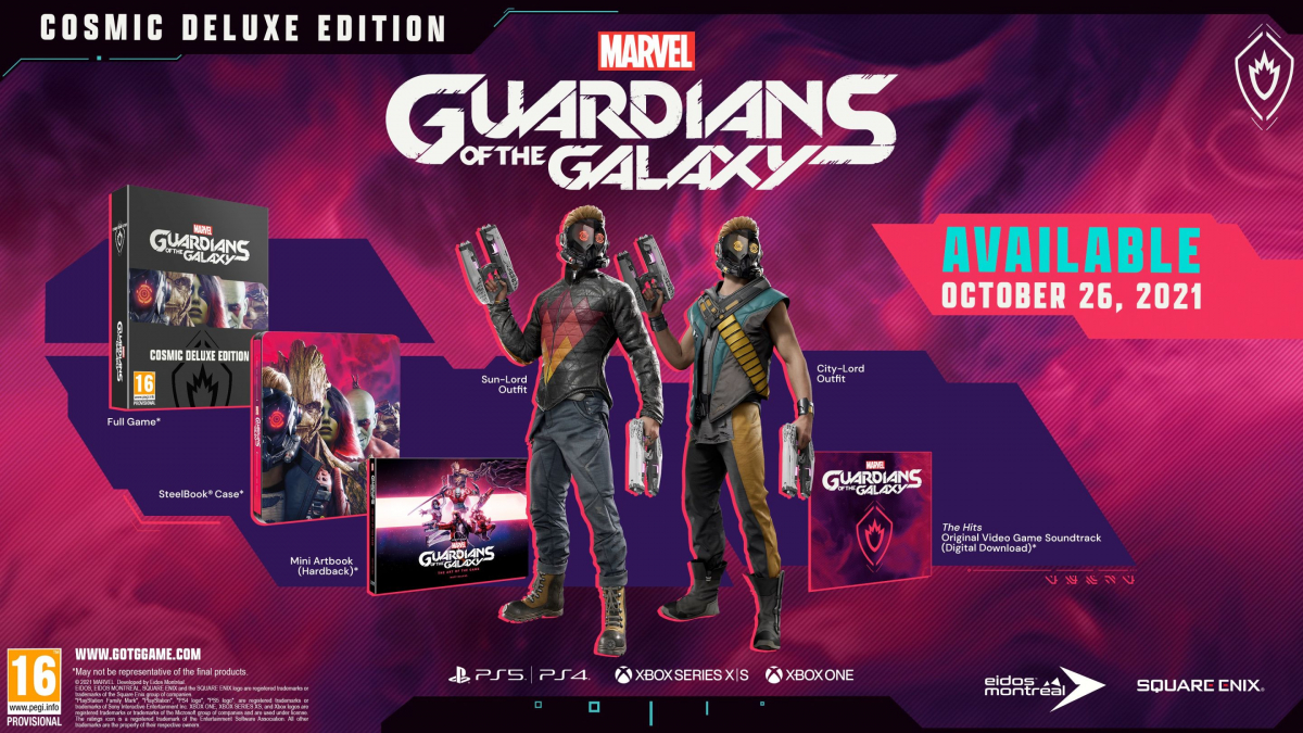 XBOXOne/SeriesX Marvel's Guardians of the Galaxy Cosmic Deluxe Edition