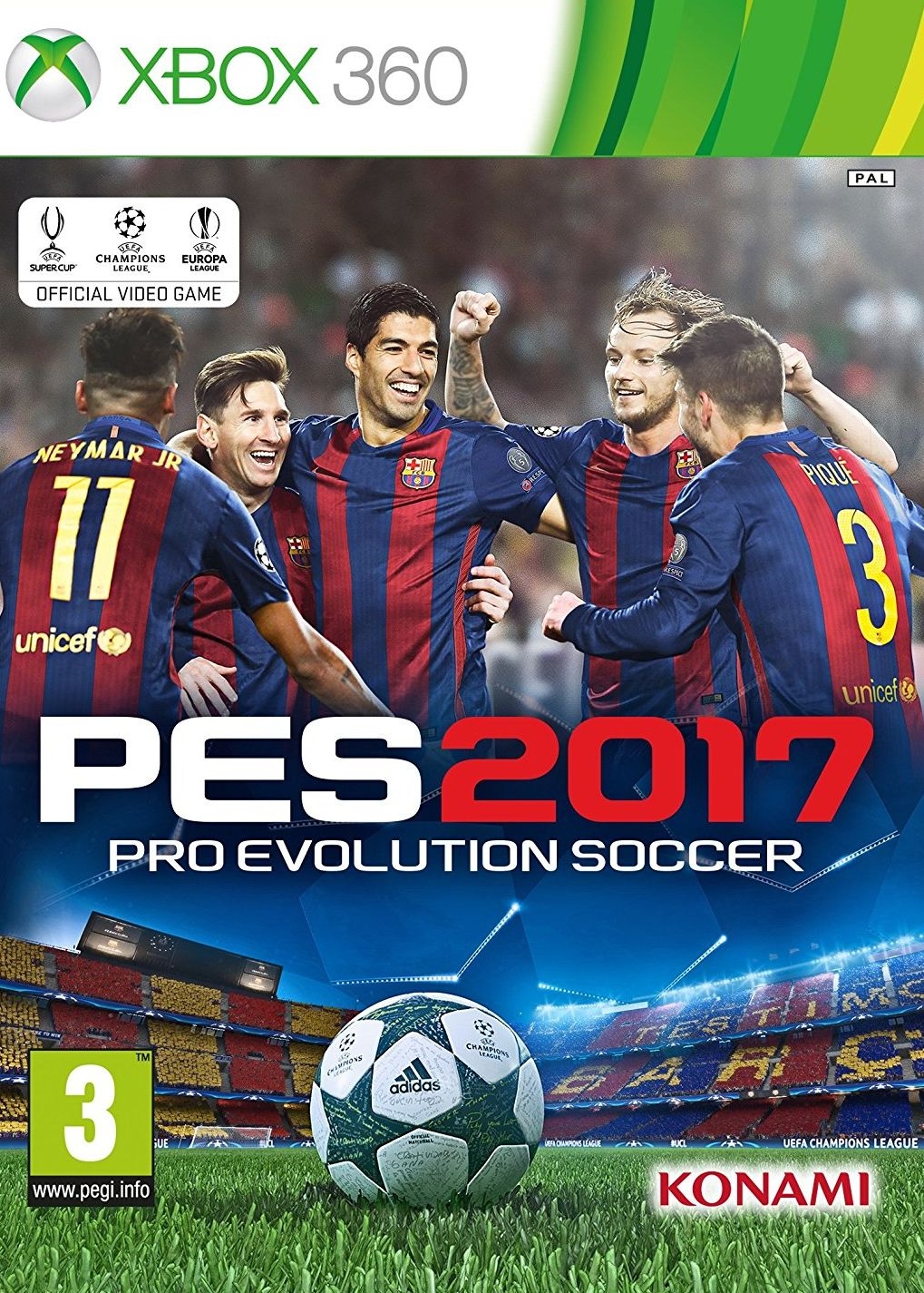 XBOX360 Pro Evolution Soccer 2017