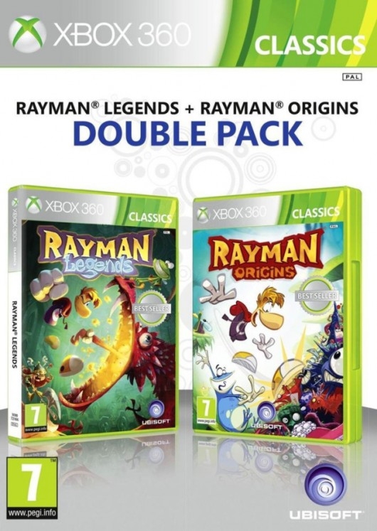 XBOX360 Rayman Legends + Rayman Origins