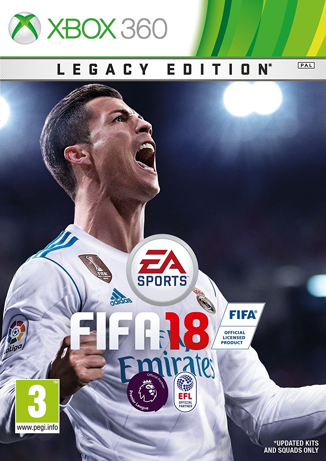 XBOX360 FIFA 18 Legacy Edition