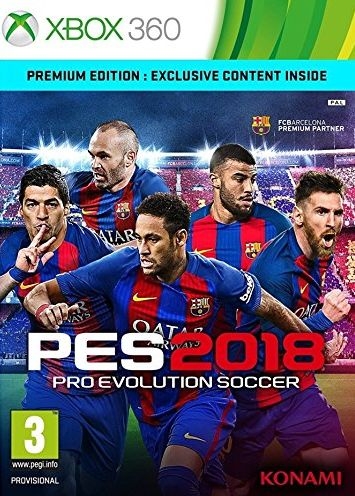 XBOX360 Pro Evolution Soccer 2018 Premium Edition