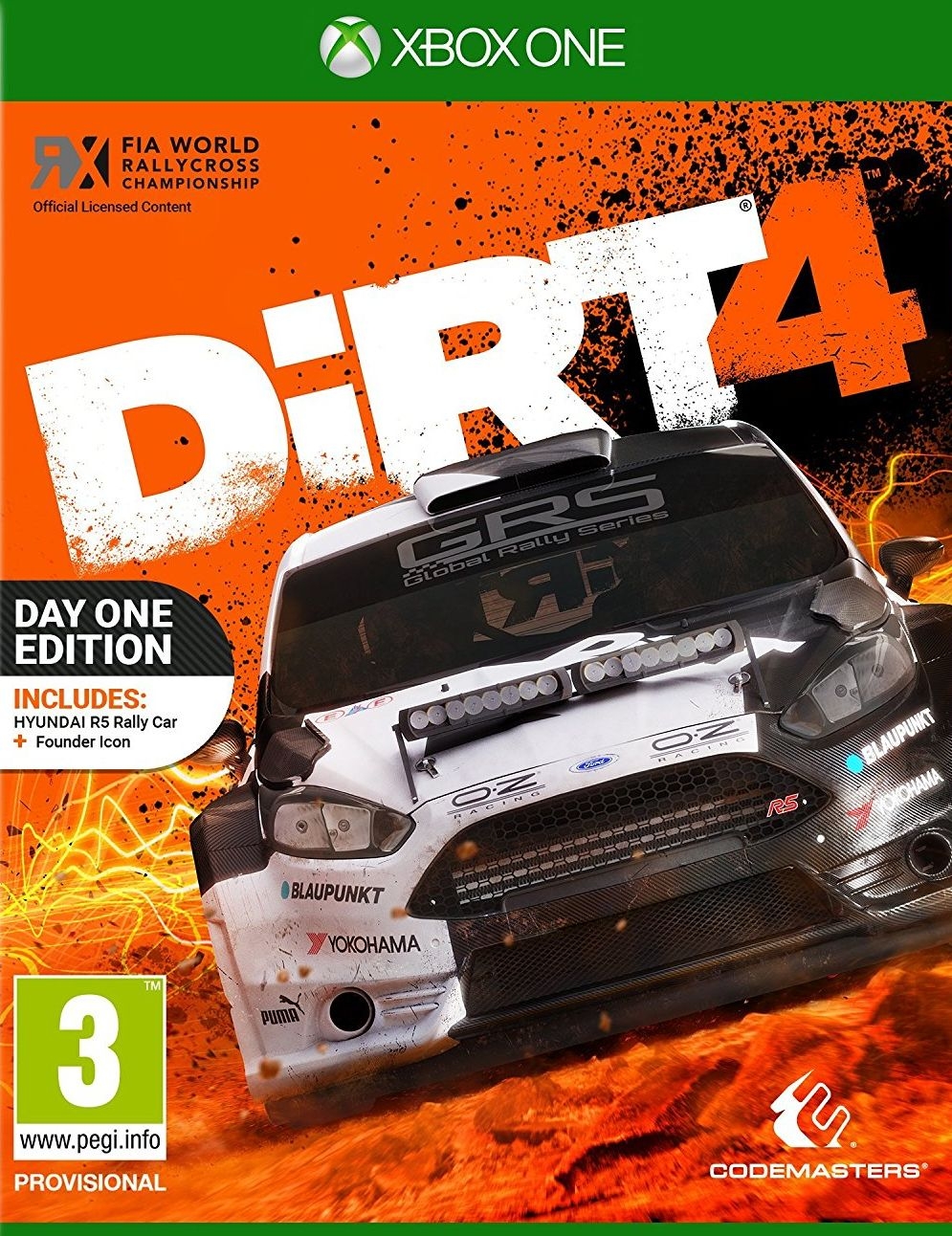 XBOXOne Dirt 4 Day One Edition