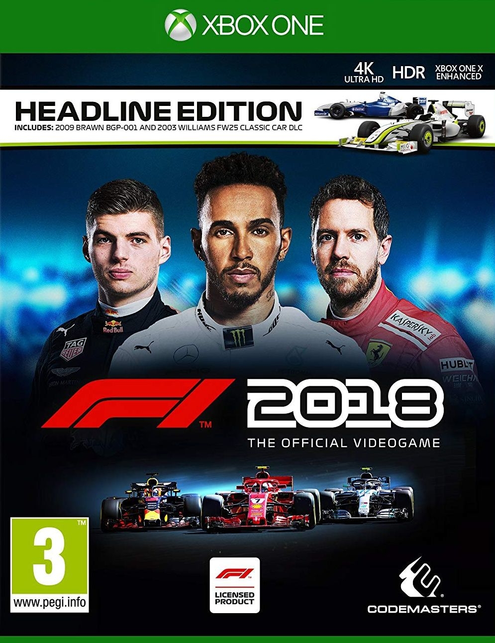 XBOXOne F1 2018 Headline Edition