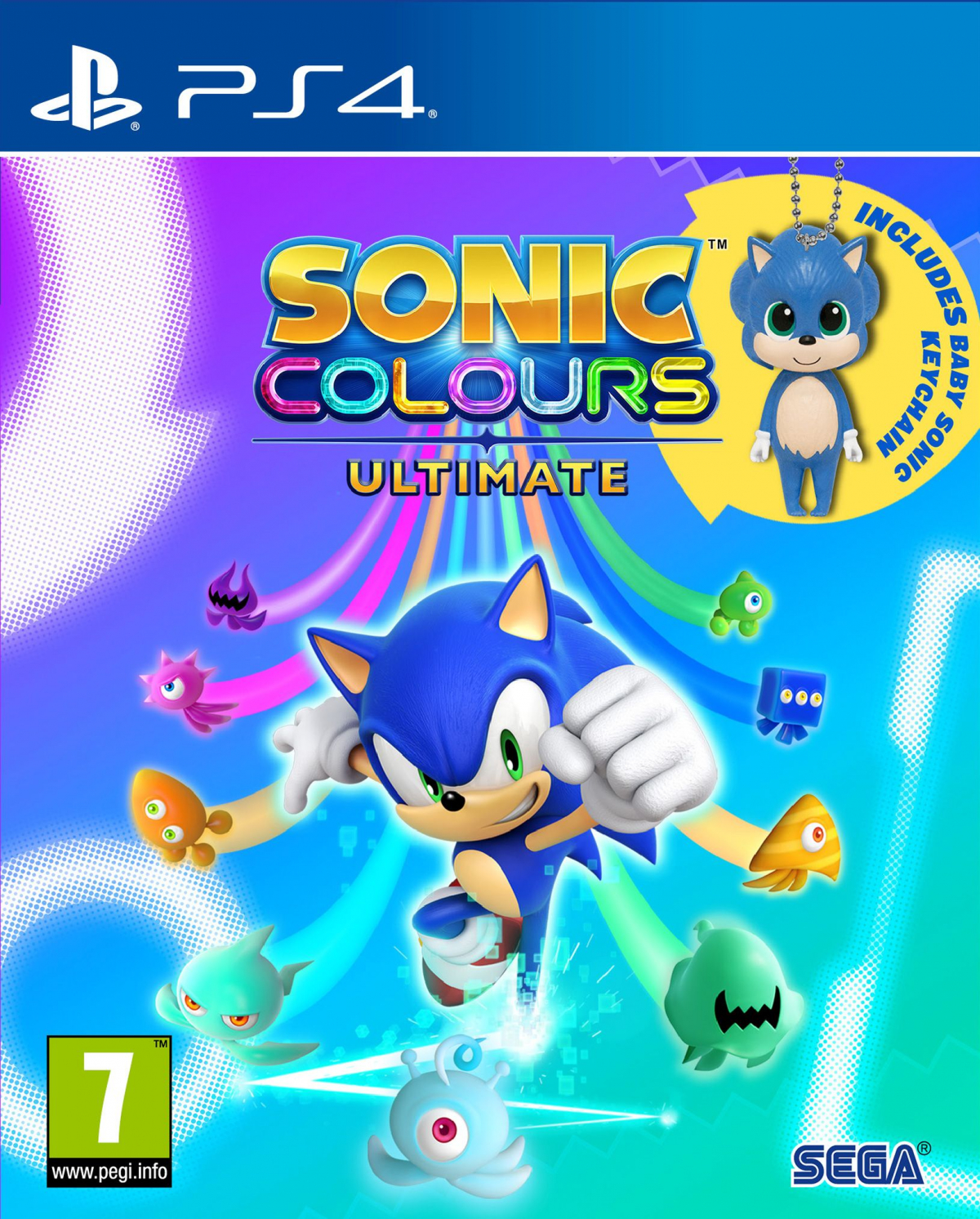 PS4 Sonic Colours Ultimate Launch Edition + võtmehoidja