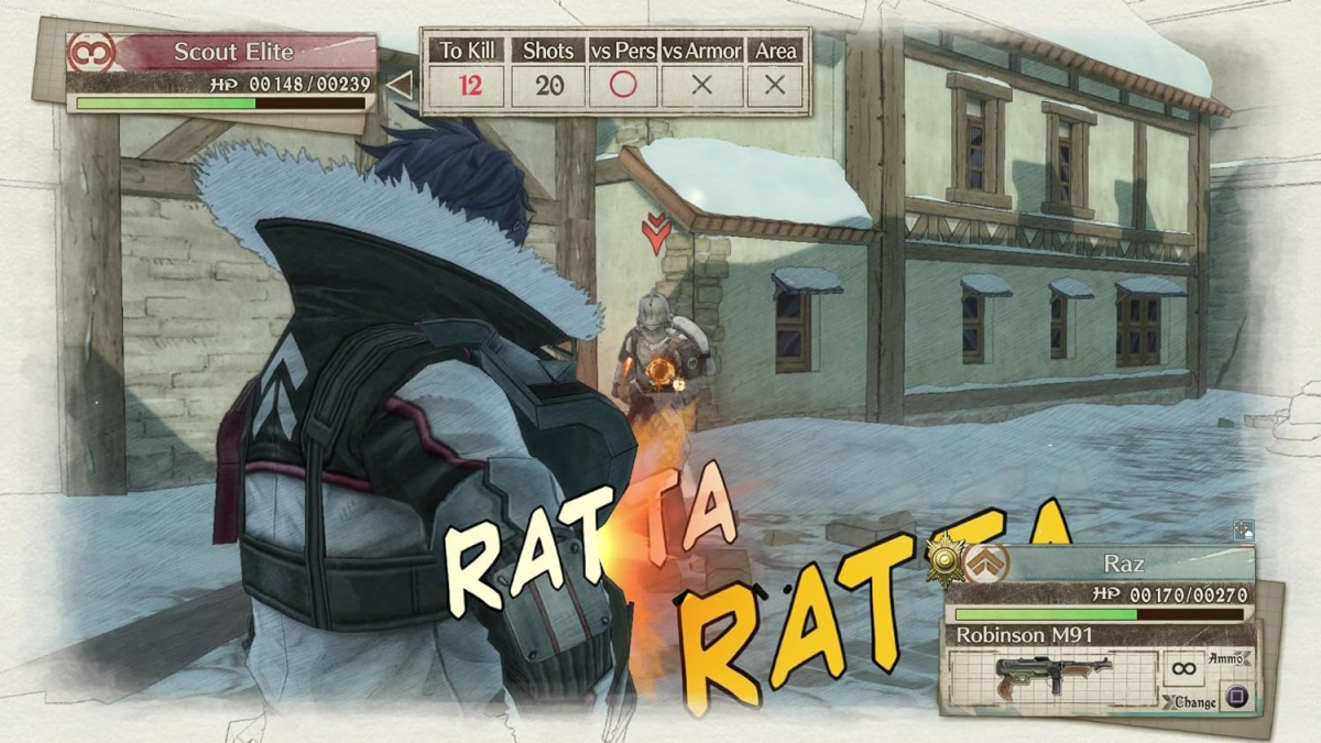 Switch Valkyria Chronicles 4